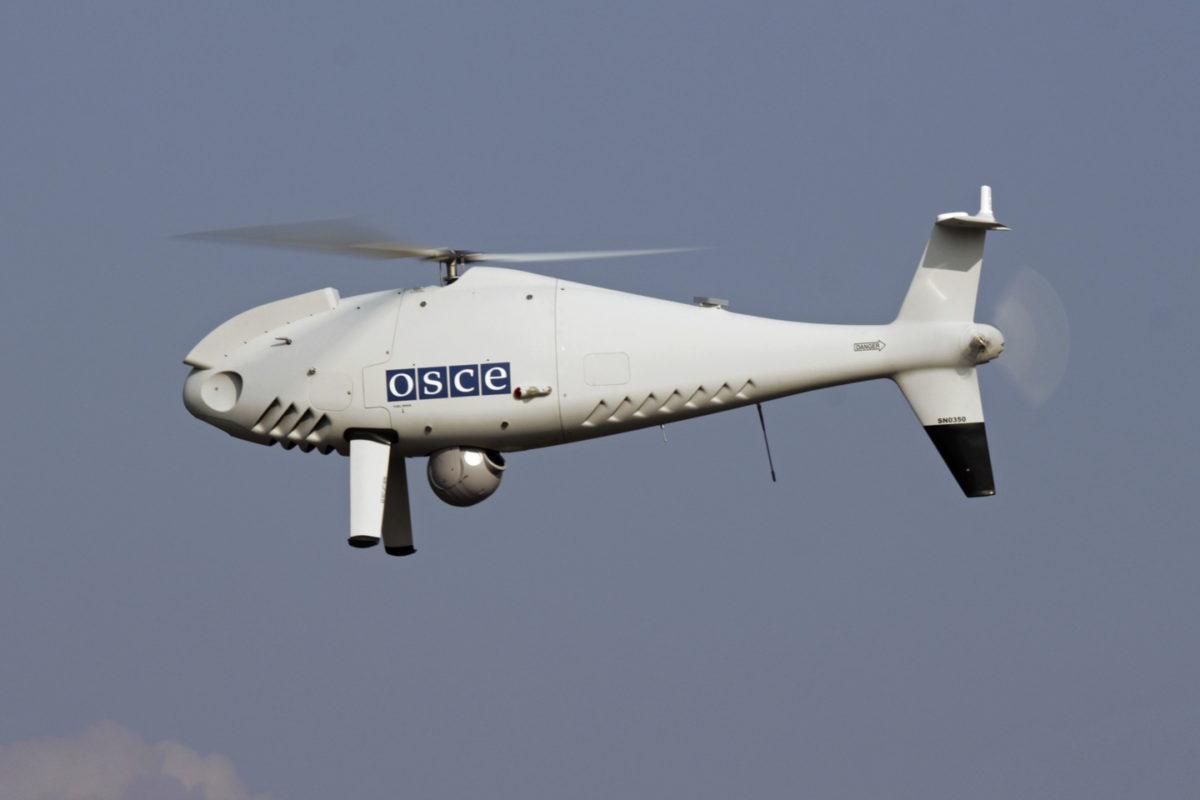 Бойовики обстріляли безпілотник ОБСЄ на Донбасі