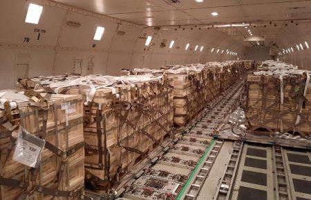 До України прибула шоста партія військової допомоги від США (оновлено)