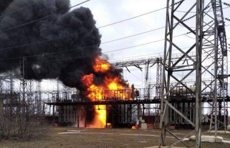 Пожежа на Луганській ТЕС поновилася — МВС