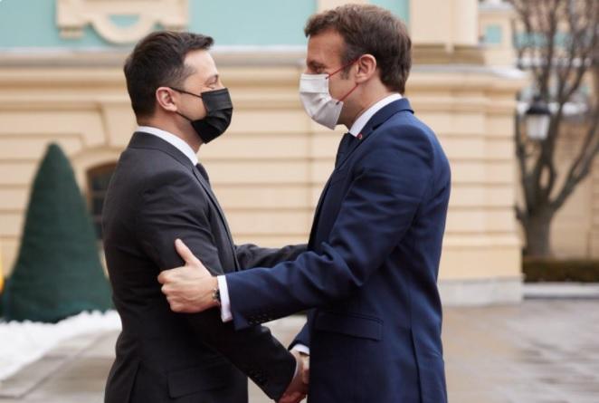 Зеленский убежден, что визит Макрона будет плодотворным для Украины и Франции