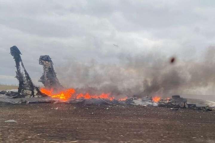 У Харківській області українські військові збили ворожий літак