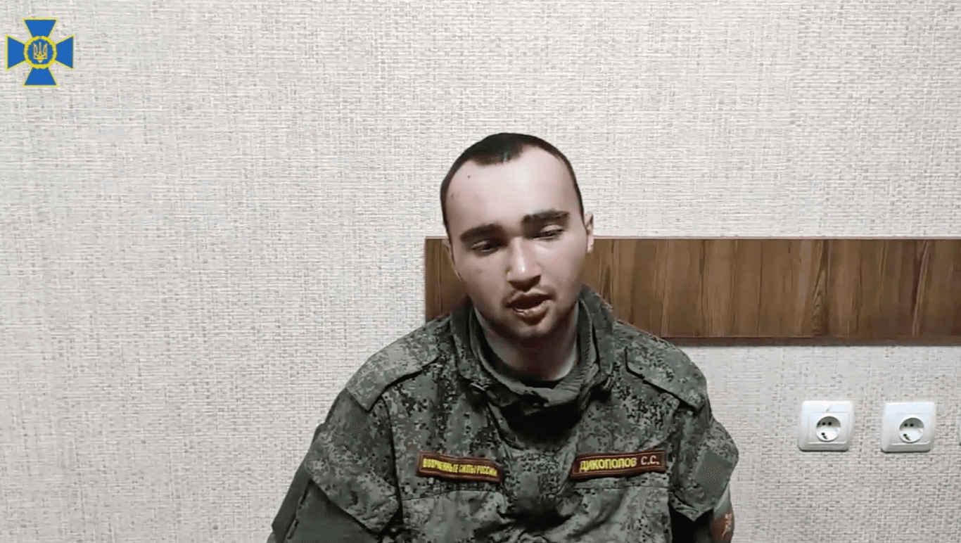 «Нам сказали, что Зеленский подписал капитуляцию и нам нужно просто доехать до Киева» — пленный российский оккупант (видео)