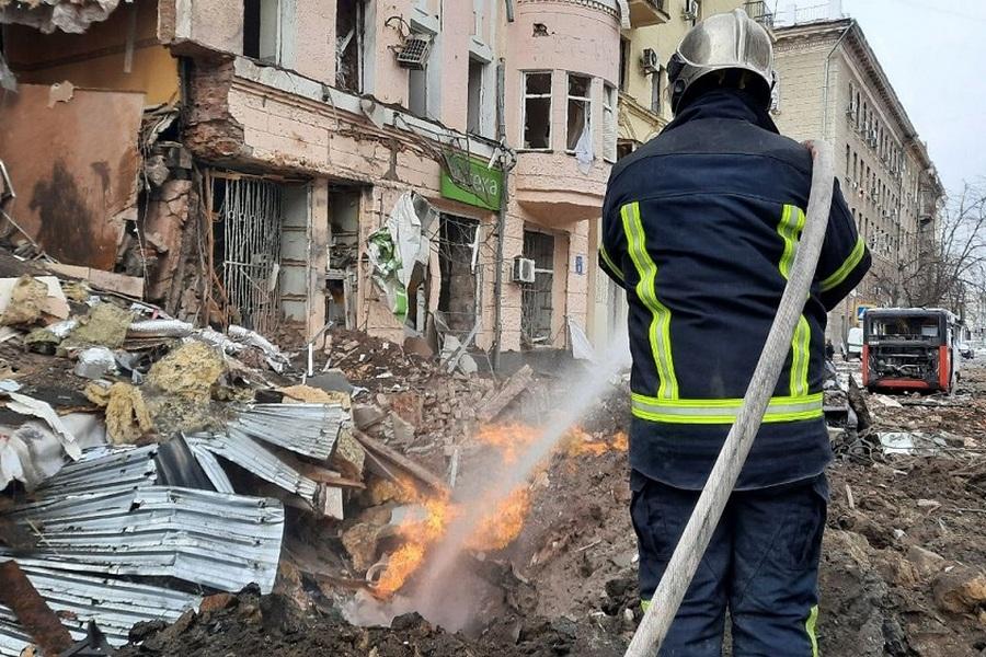 In Kharkiv, russian troops have already destroyed 600 high-rise buildings