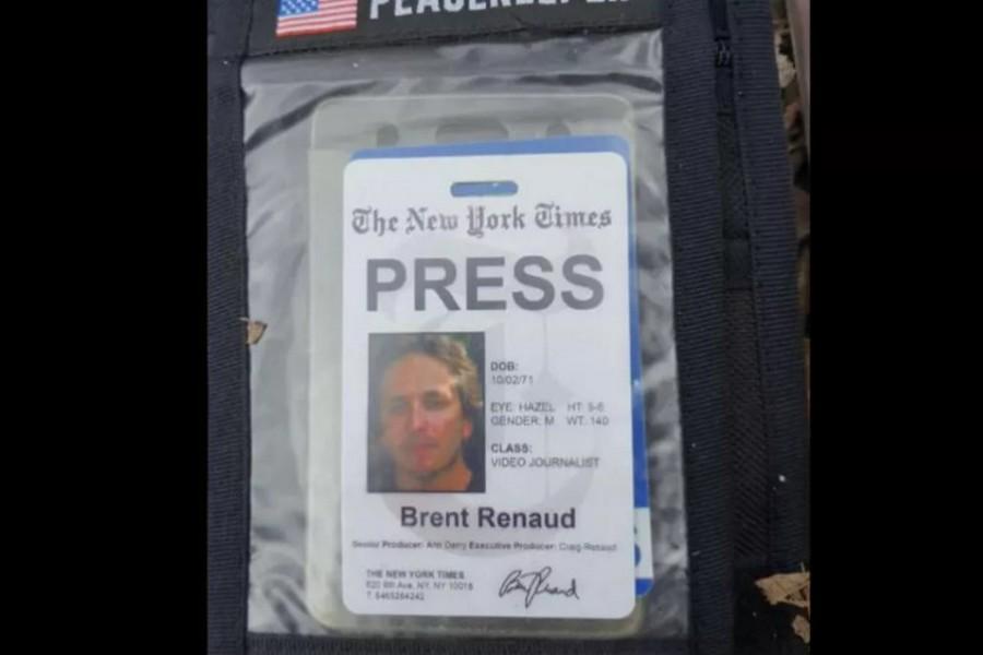Пропаганда рф ставить під сумнів статус вбитого американського журналіста Рено, щоб зменшити факт трагедії