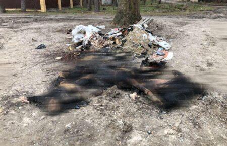 У Бучі знайшли рештки тіл родини з дитиною, яку росіяни убили та намагалися спалити