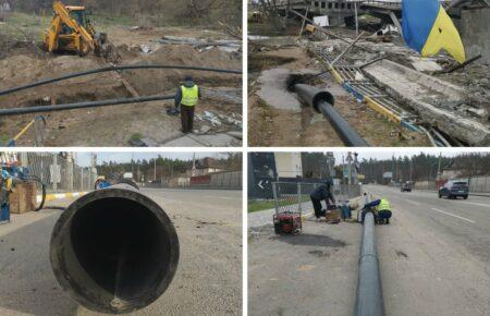 Киев будет поставлять воду Ирпеню