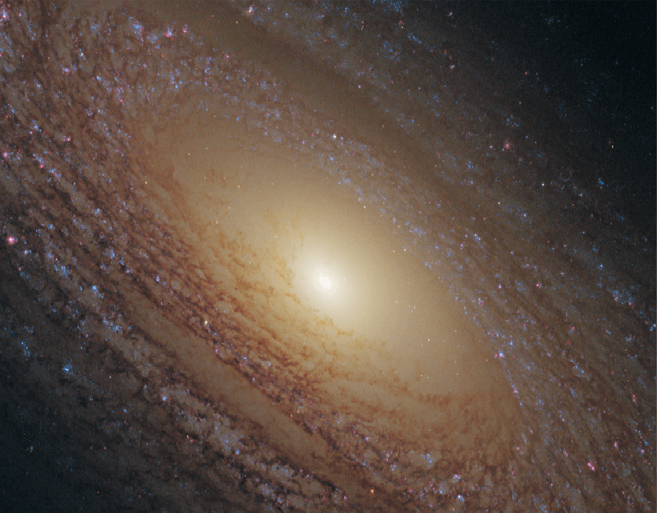 NASA показало фото «гіпнотичної» спіральної галактики