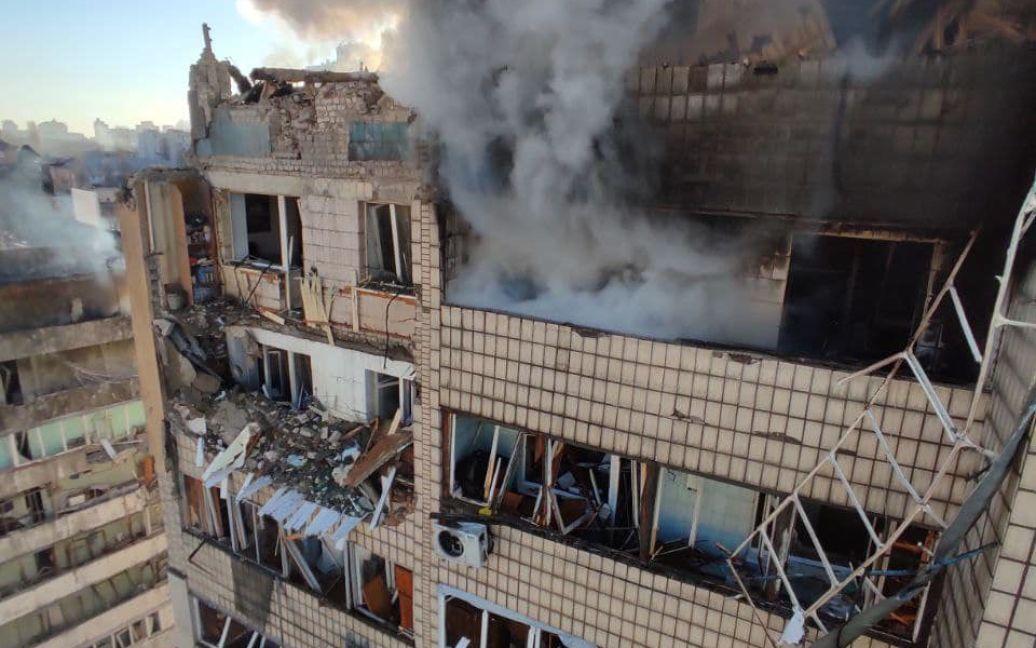 У Києві внаслідок обстрілів пошкоджені понад 200 будинків — КМДА