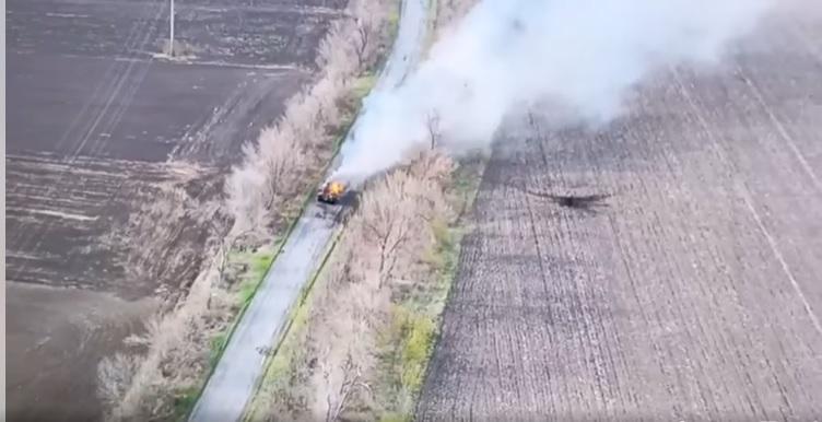 Артилеристи знищили російський БТР разом з екіпажем — Генштаб