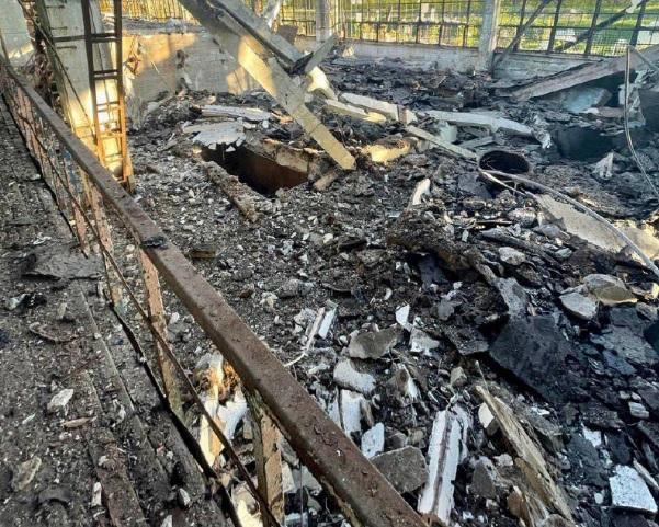 Під Запоріжжям ППО збила російську ракету, уламки пошкодили об'єкт інфраструктури — ОВА