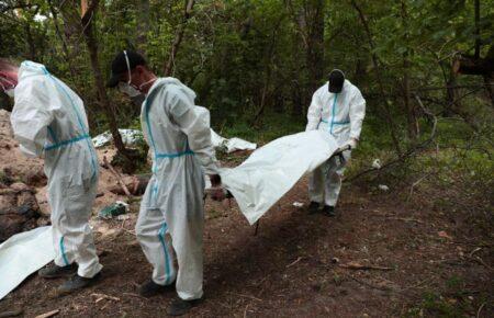 Another grave of civilians tortured by russian soldiers discovered in the Kyiv region, near Bucha