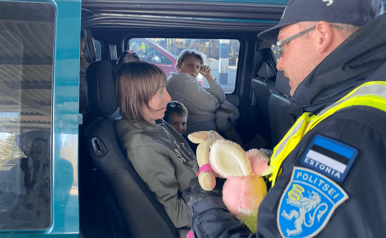 Эстония приняла около 43 тысяч украинских беженцев