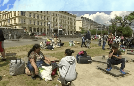 В Чехии протестовали против плохих условий для украинских беженцев-ромов