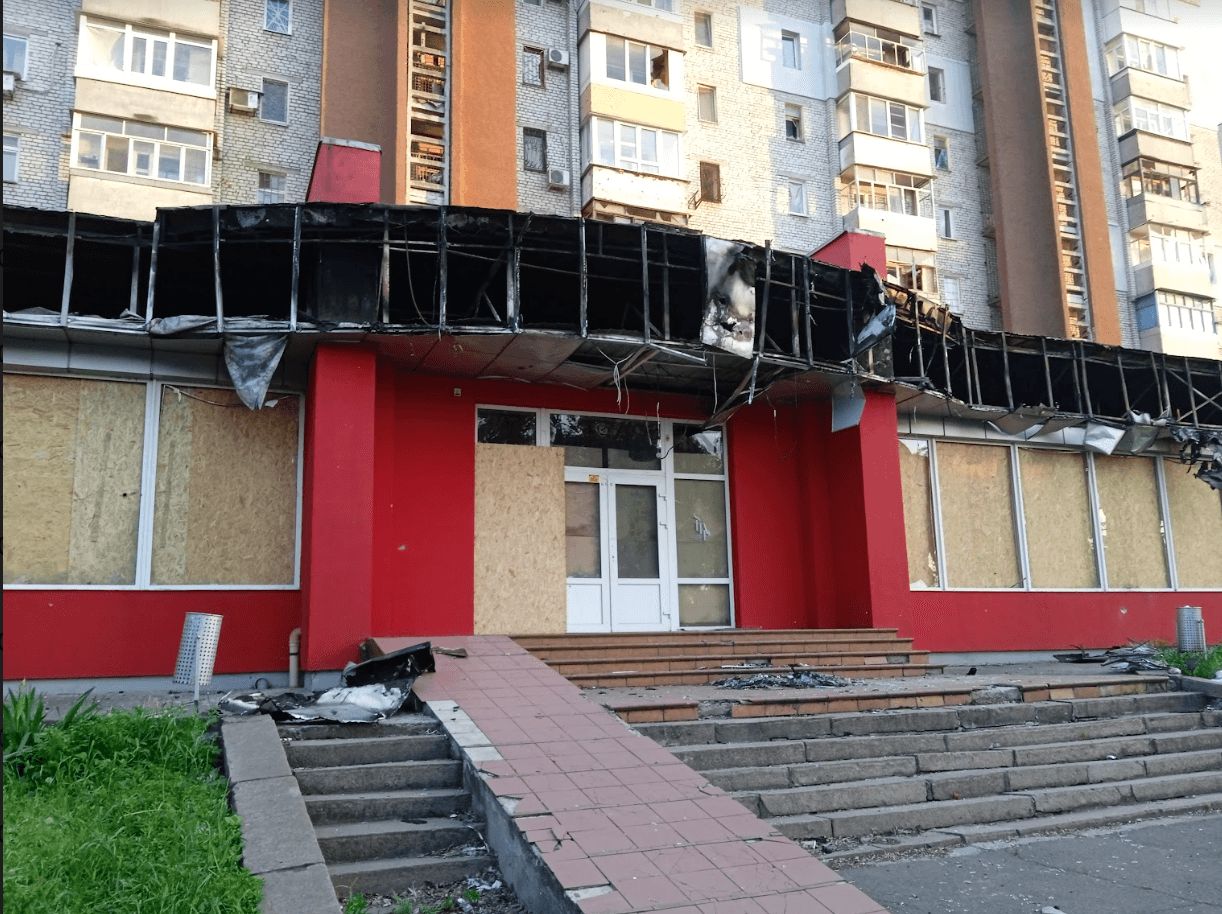 Российские оккупанты обстреляли Николаев