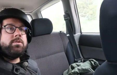 Німецькі журналісти потрапили під обстріл на Луганщині