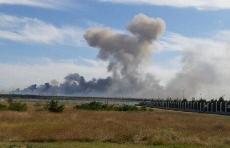 З'явились супутникові знімки наслідків вибуху у Джанкої 