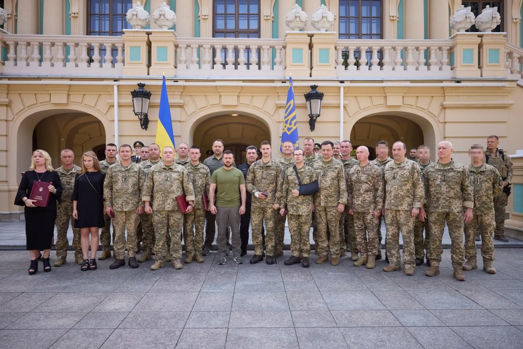 Президент нагородив військових до Дня Повітряних сил ЗСУ