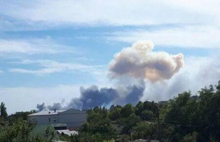 Оккупанты в Крыму приказывают засекречивать факты взрывов на военных объектах