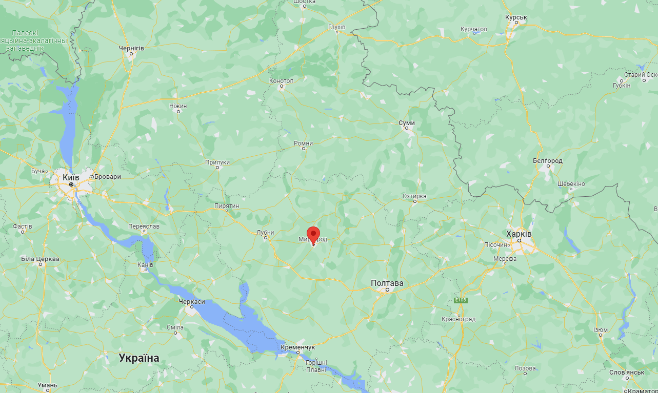 Российские ракеты попали по инфраструктуре Миргорода на Полтавщине