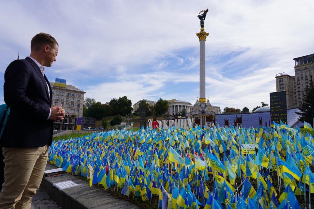 До Києва з офіційним візитом прибув глава МЗС Данії