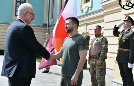 До Києва з візитом прибув президент Латвії