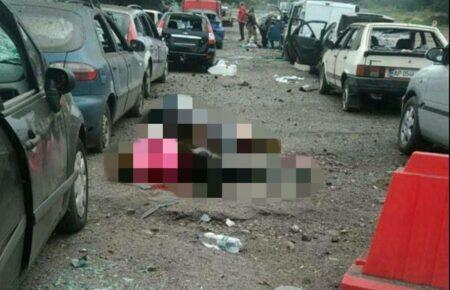 Російські війська обстріляли евакуаційну колону на Запоріжжі: пів сотні загиблих і поранених