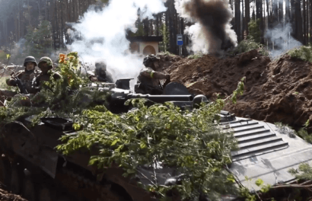 ЗСУ проводять навчання на випадок вторгнення з Білорусі (ВІДЕО)