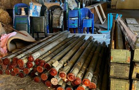 Окупанти, тікаючи з Херсонщини, залишили повний склад із боєприпасами (ФОТО)