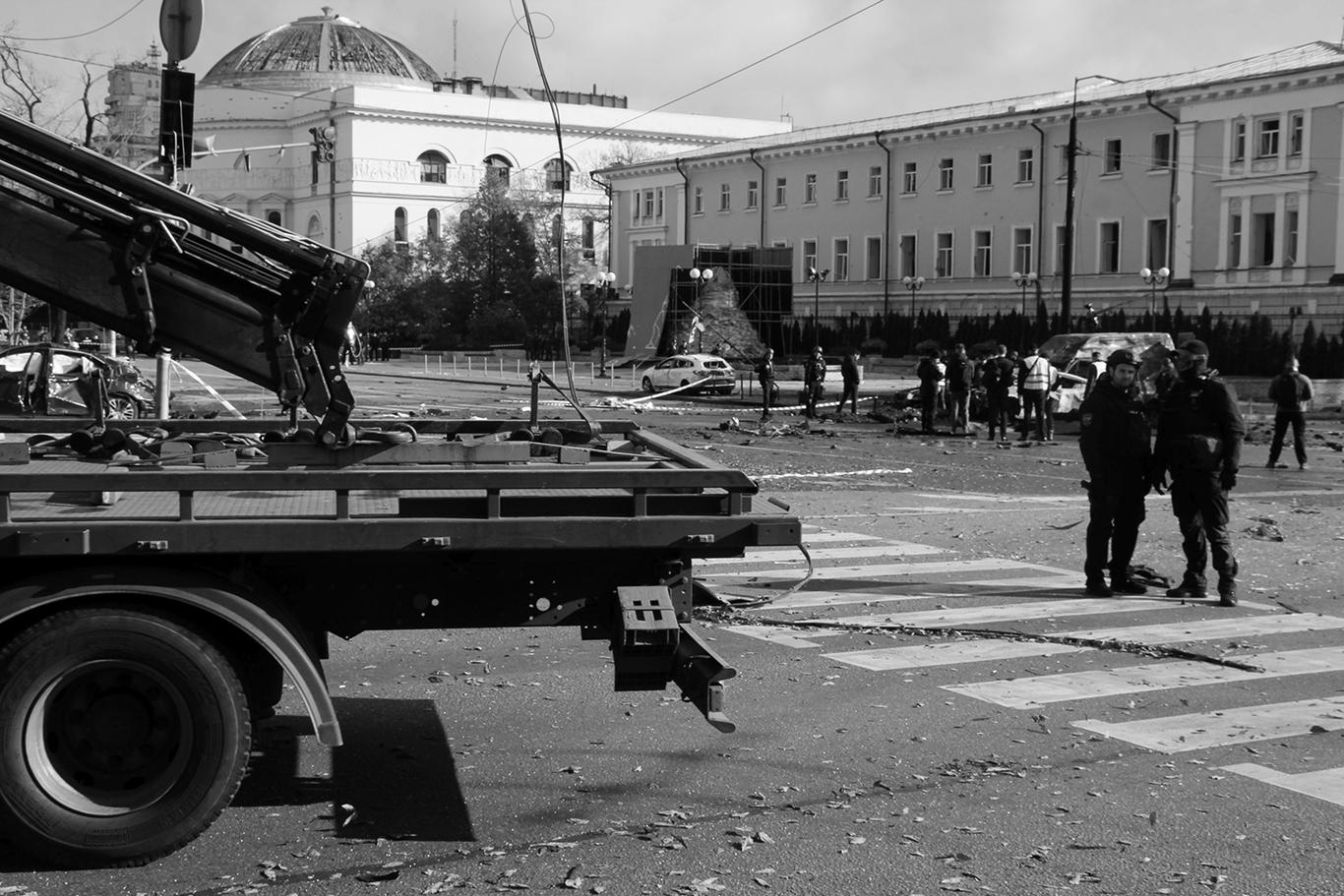 В Киеве от ракетных ударов погибли 5 человек, более 50 — пострадали — Кличко (видео)
