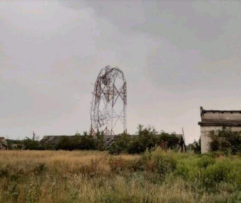 Окупанти знищили на Луганщині телевежу, яка покривала понад 200 тисяч абонентів