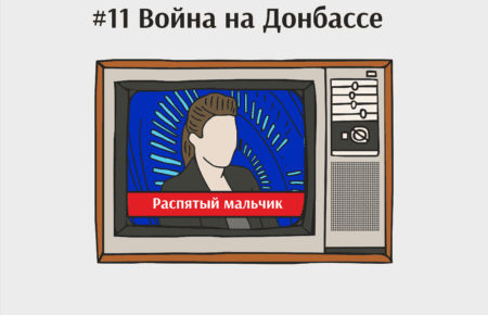 «Распятый мальчик»: как Россия накачивала пропагандой в 2014?