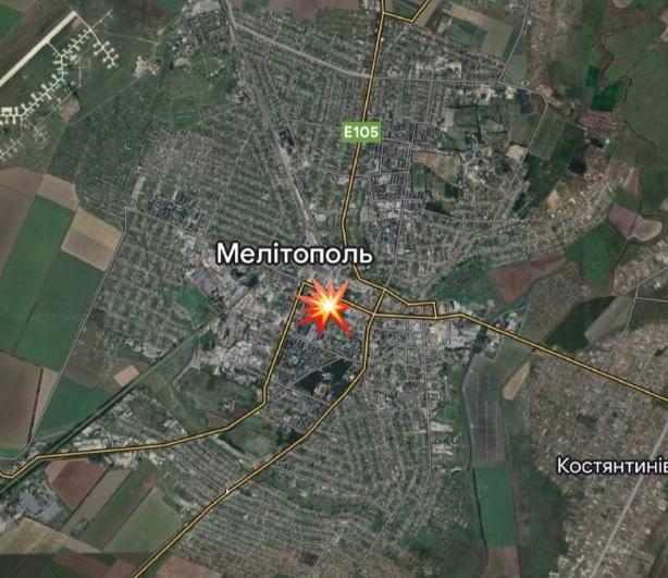 У Мелітополі стався вибух