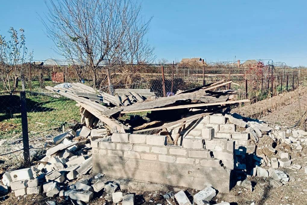 Російські військові вдарили по Нікопольському району з території Енергодара