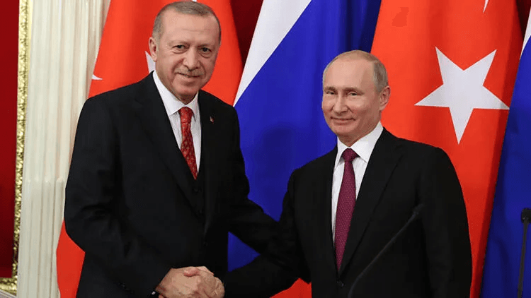 Эрдоган попросил Путина прекратить боевые действия в Украине
