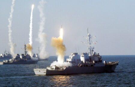 РФ вивела у Чорне море 5 носіїв ракет «Калібрів»
