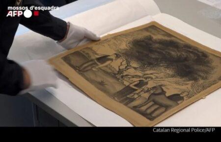 У Барселоні поліція знайшла вкрадені малюнки Сальвадора Далі