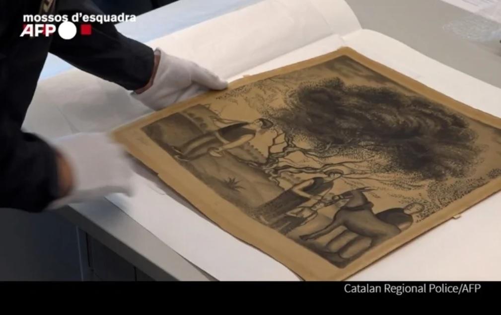 У Барселоні поліція знайшла вкрадені малюнки Сальвадора Далі