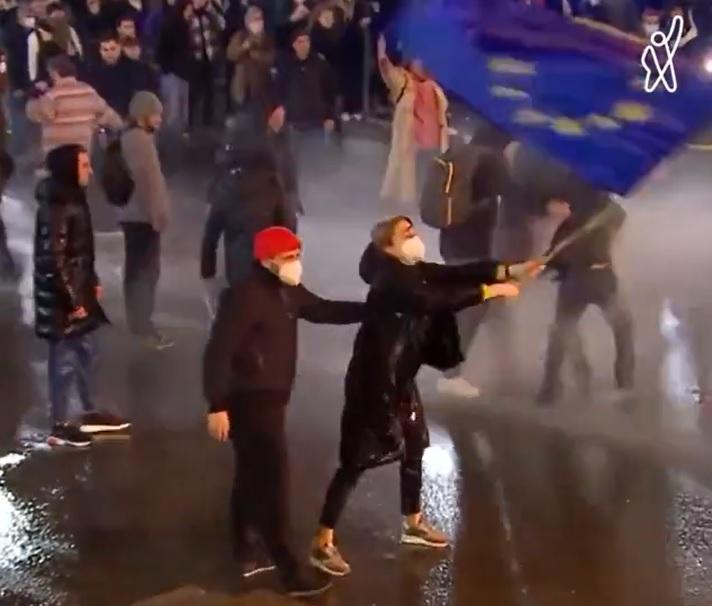 На акціях протесту у Грузії затримали 224 людини — МВС країни