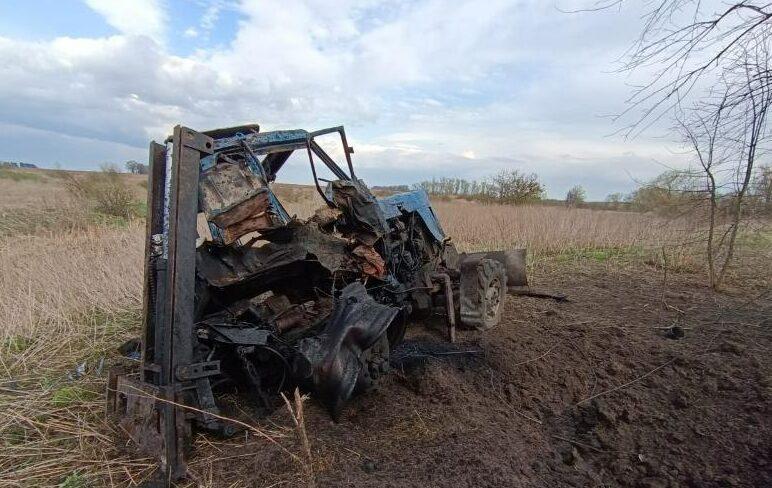 Тракторист підірвався на російській міні в полі на Херсонщині