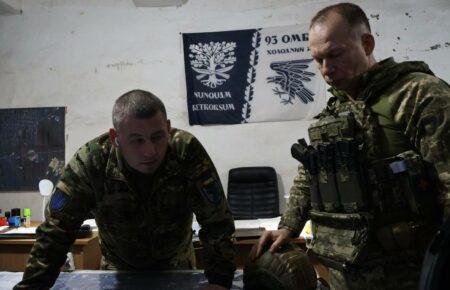 Сирський заявив про контрнаступальні дії ЗСУ в Бахмуті