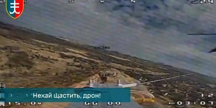 Аеророзвідники знищили спостережний пункт окупантів на Донеччині (ВІДЕО)