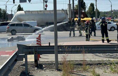Атака на Киев: в Оболонском и Подольском районах упали обломки, произошел пожар