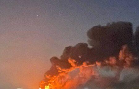 На Кіровоградщині дрони вдарили по нафтобазі