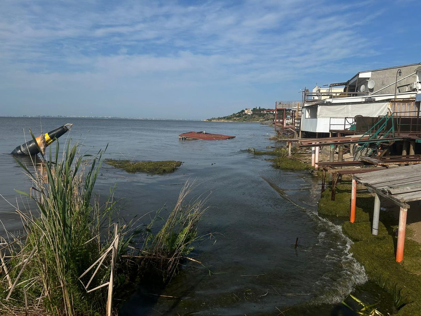 Поблизу Одеси фіксують опріснення морської води