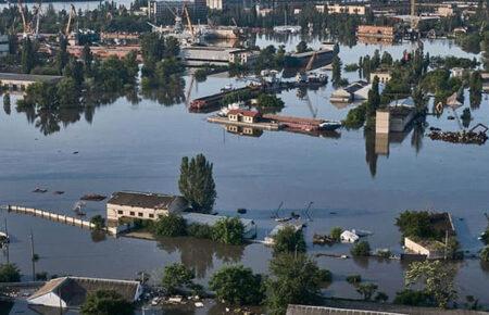 Через підрив Каховської ГЕС підтопленими залишаються понад 1800 будинків