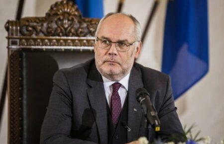 В Киев с официальным визитом прибыл президент Эстонии (ВИДЕО)