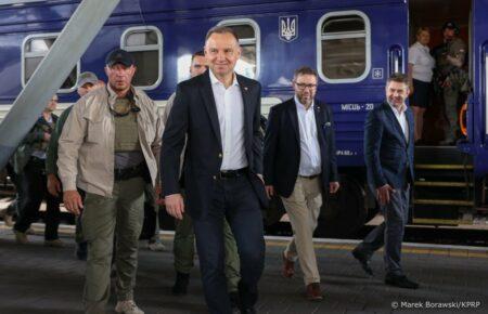 В Киев прибыл президент Польши, чтобы обсудить угрозу теракта на ЗАЭС