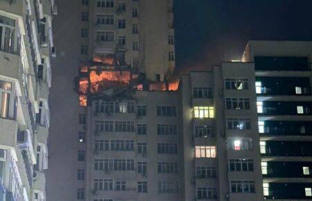 Повітряна атака на Київ: у Солом'янському районі є постраждалі та руйнування (ВІДЕО)