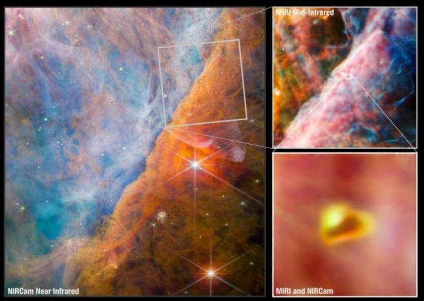 Телескоп James Webb вперше виявив нову сполуку вуглецю в космосі