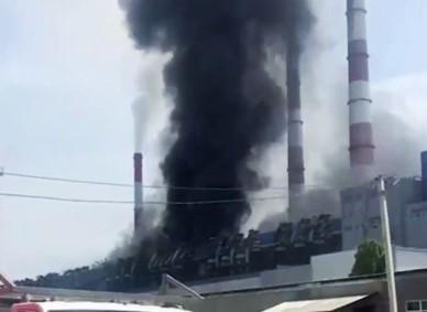 В Ростовской области РФ горит тепловая электростанция (ВИДЕО)